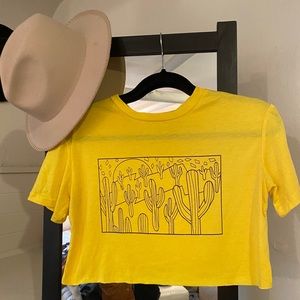 Cactus crop top